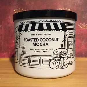 Bath and Body Works Toasted Coconut Mocha Candle